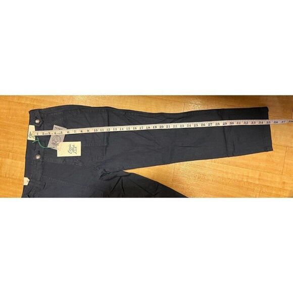 Cosmic Blue Love NWT Women Eco Berlin Blue Pants Size 28 Office Business Casual - Picture 9 of 10